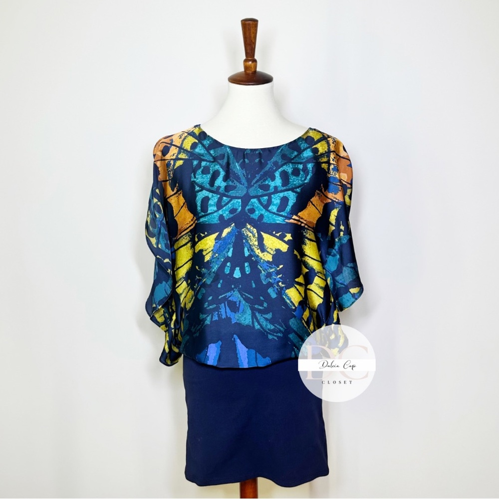 EXPRESS light-weight butterfly dress SZ Small.
